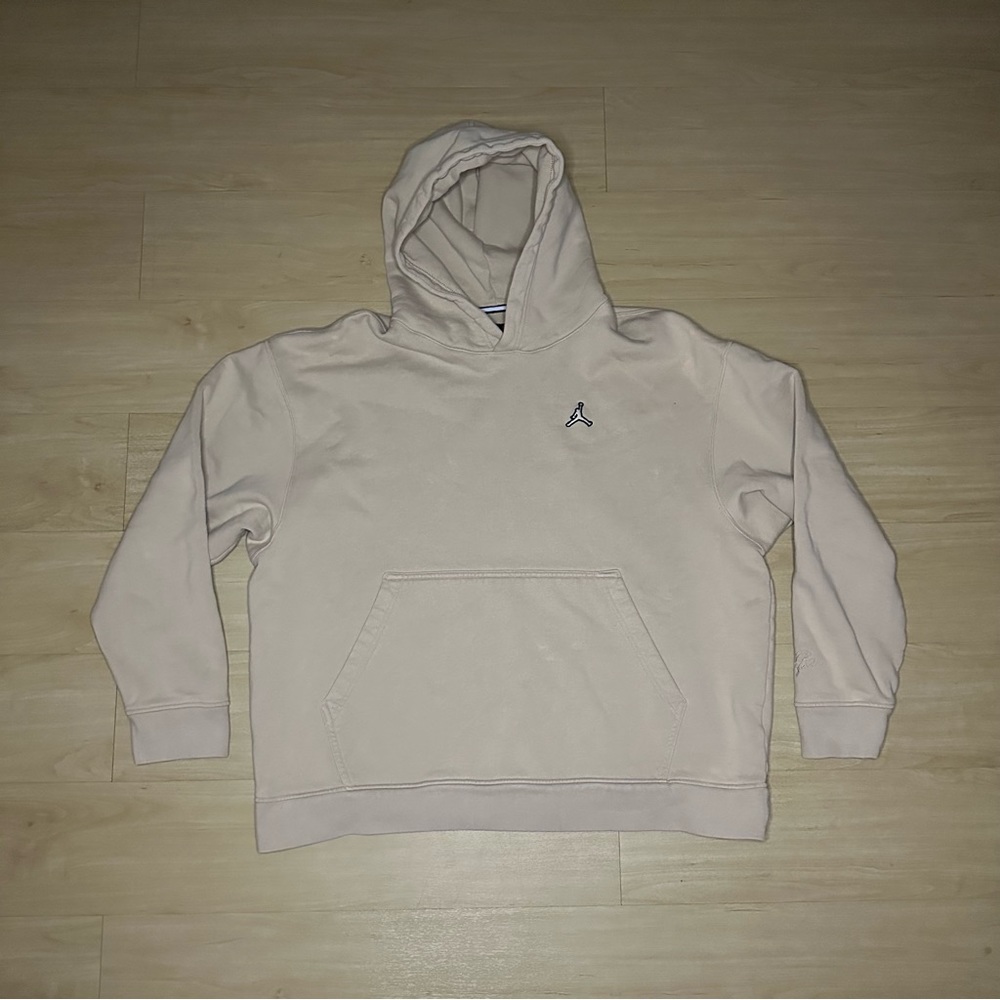 Nike Jordan Essentials Fleece Pullover Hoodie Hemp Tan DA9818-245 Men's 2XLarge